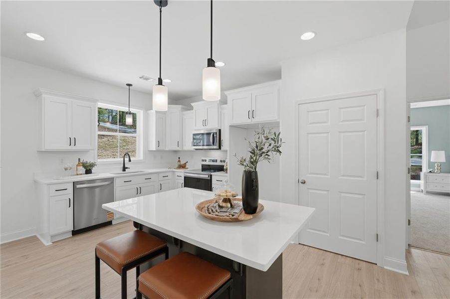 Furnished interior view inside a new home in , Gainesville (Image 38). Furnished interior view inside a new home in , Gainesville (Image 38).