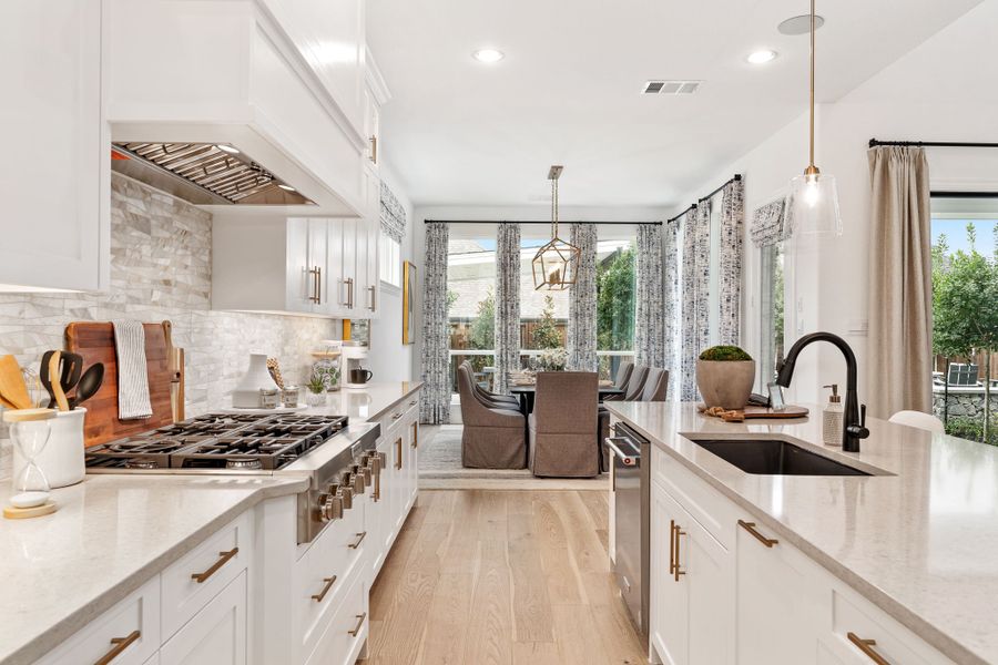 Plan 1639 Kitchen Representative Photo by American Legend Homes