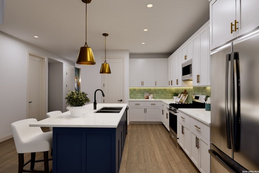 Furnished interior view inside a new home in Meyer Ranch – Select Reserve Series, New Braunfels (Image 6).