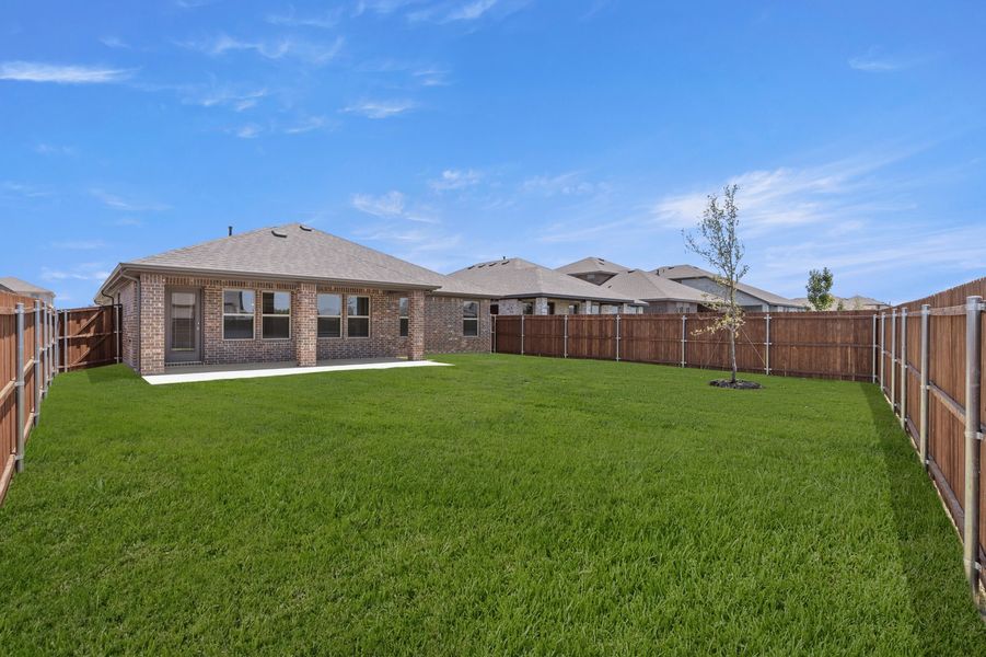 Front exterior of a new home in Northspur, Terrell, TX, highlighting curb appeal (Image 26).