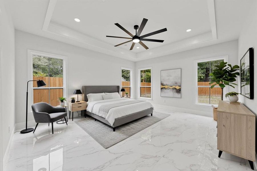 Furnished interior view inside a new home in , Tool (Image 15).