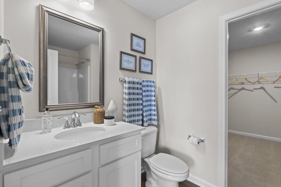 Representative furnished interior of a home built from the Alder Select N by McGuinn Homes in Broadway Lake, Anderson (Image 27).