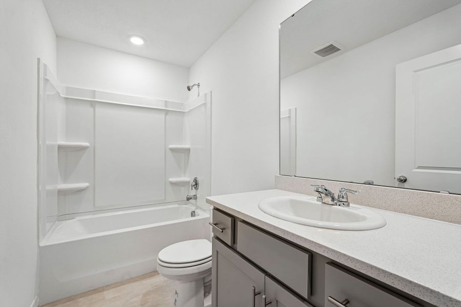 Furnished interior view inside a new home in The Towns at Tiburon, Nokomis (Image 7).