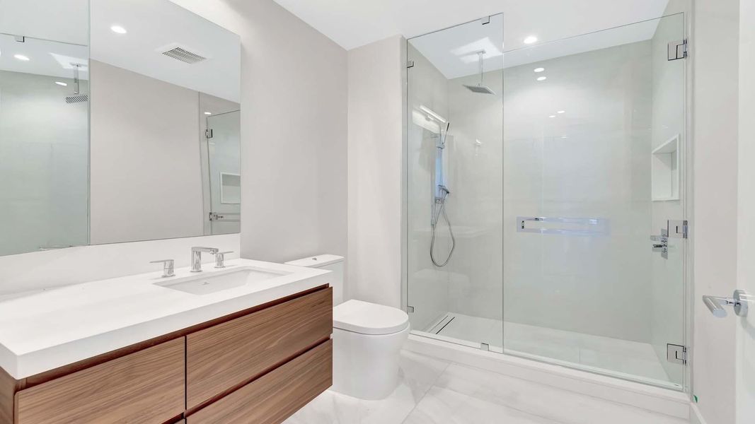 Furnished interior view inside a new home in Alina Residences, Boca Raton (Image 11).