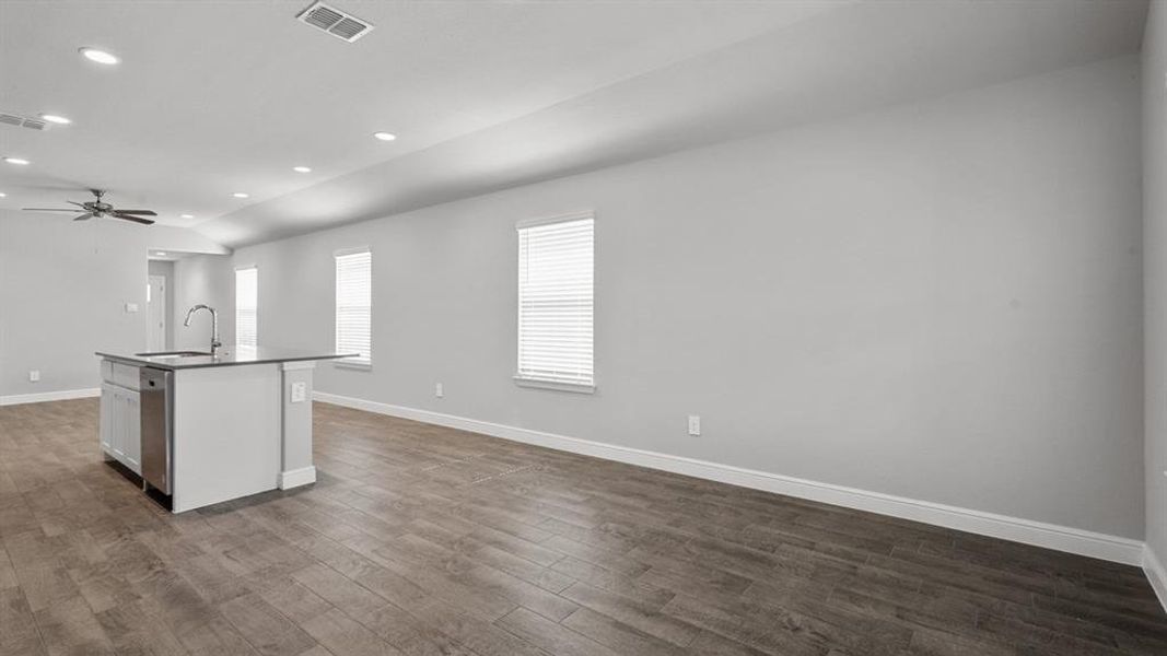 Spacious, unfurnished interior of a new home in Monarch at the Meadows, Denton (Image 19).