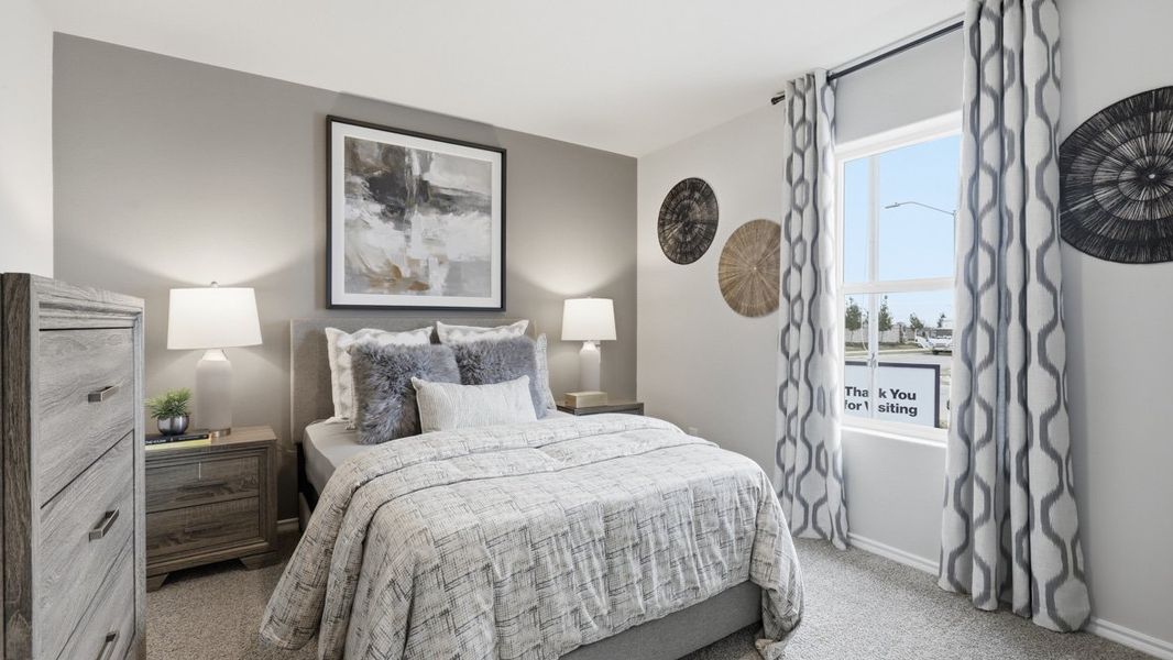 Representative furnished interior of a home built from the Plan by D.R. Horton in Bella Vista, Granbury (Image 24).