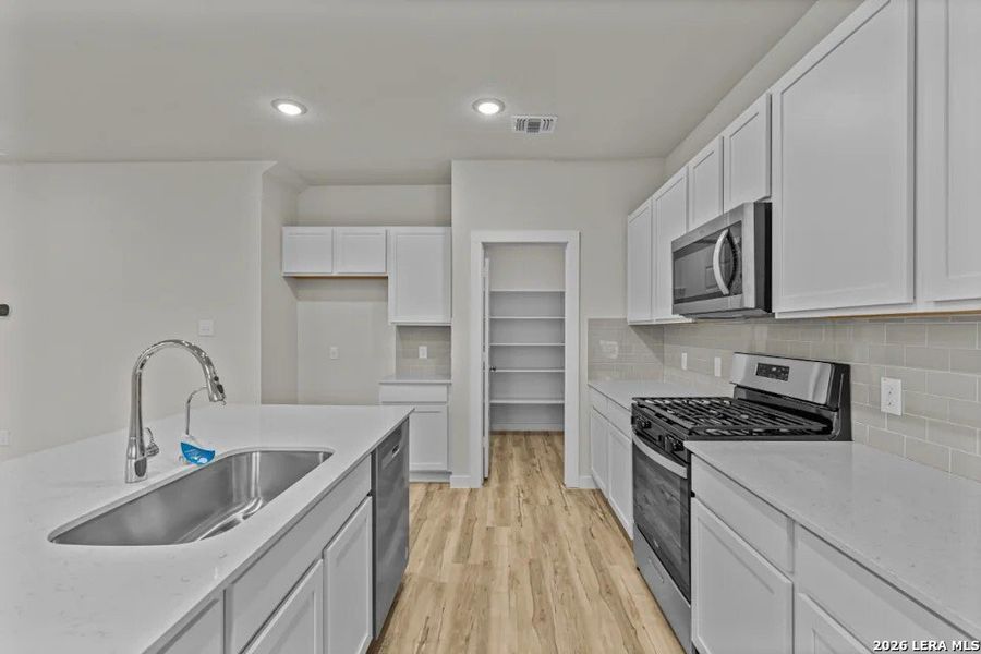Furnished interior view inside a new home in Applewhite Meadows, San Antonio (Image 7).