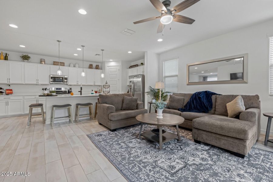 Great Room to Kitchen