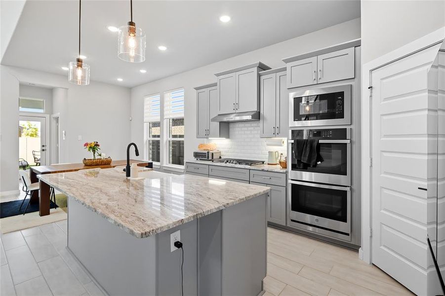 Furnished interior view inside a new home in , Sachse (Image 4). Furnished interior view inside a new home in , Sachse (Image 4).