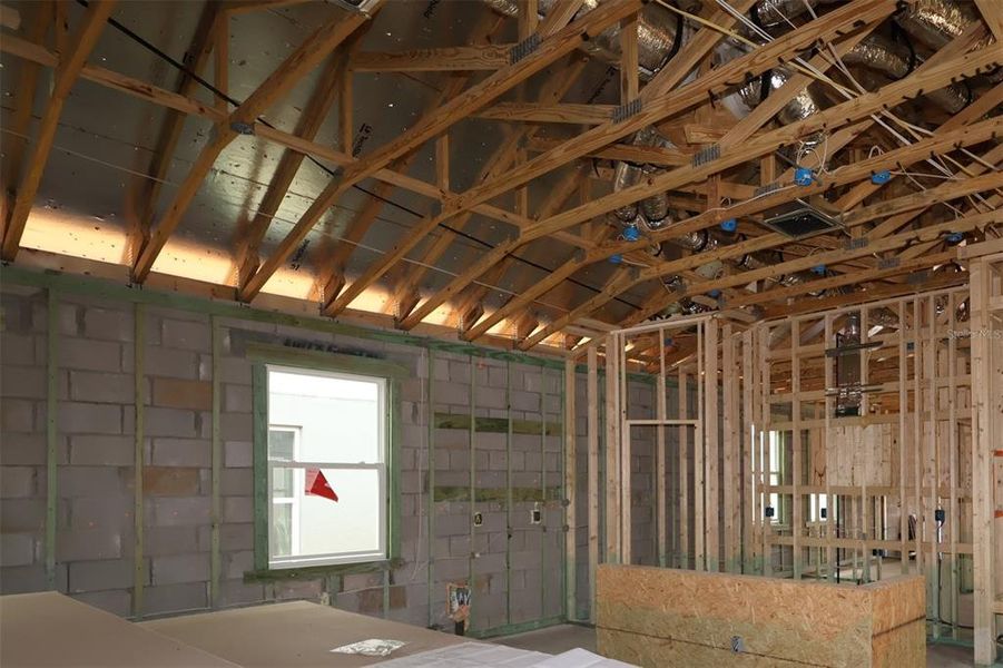 In-progress construction of a new home in Lake Star at Ovation, Winter Garden, FL (Image 9). In-progress construction of a new home in Lake Star at Ovation, Winter Garden, FL (Image 9).