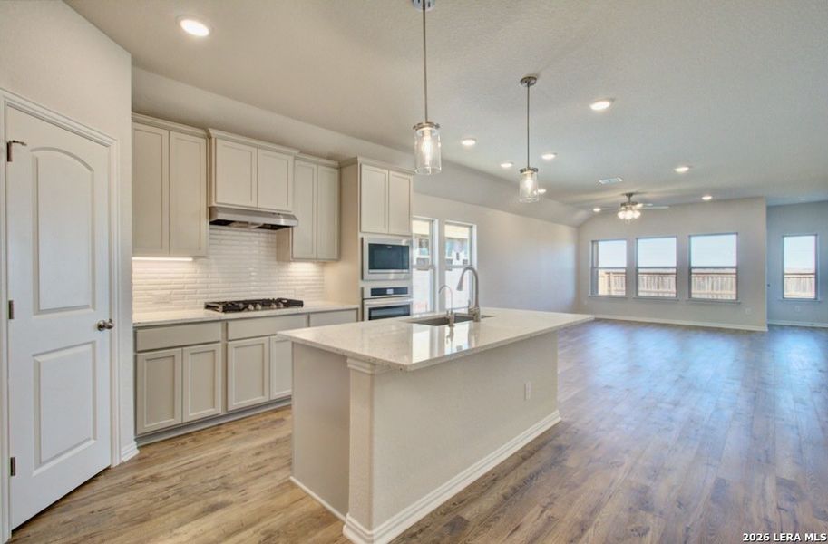 Furnished interior view inside a new home in Sunflower Ridge, New Braunfels (Image 5).
