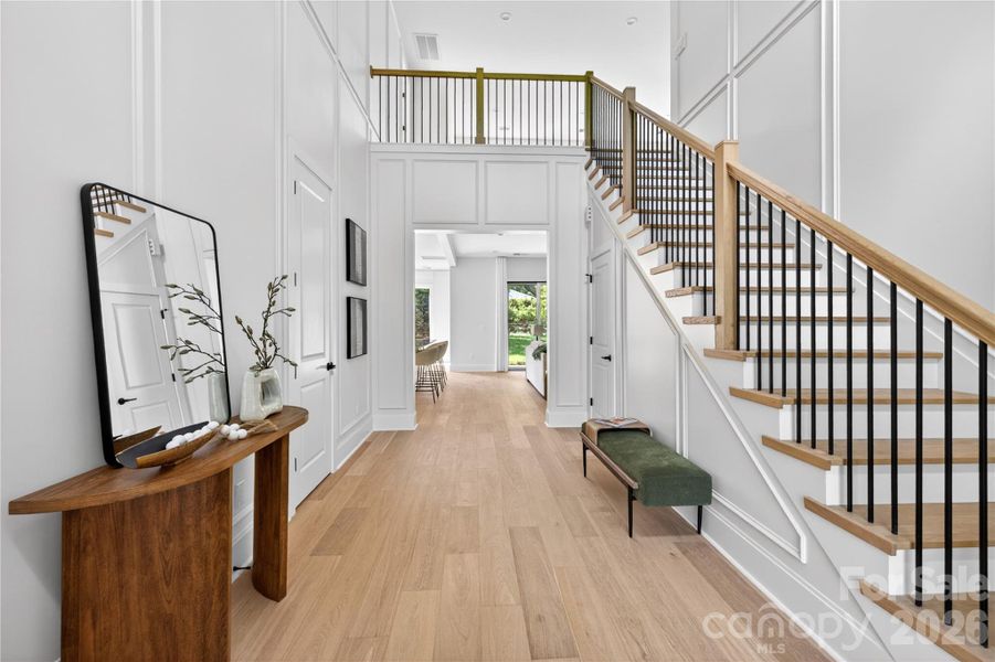 Furnished interior view inside a new home in , Charlotte (Image 7).