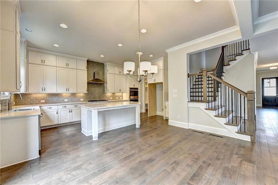 Furnished interior view inside a new home in Bellmoore Park, Duluth (Image 10).