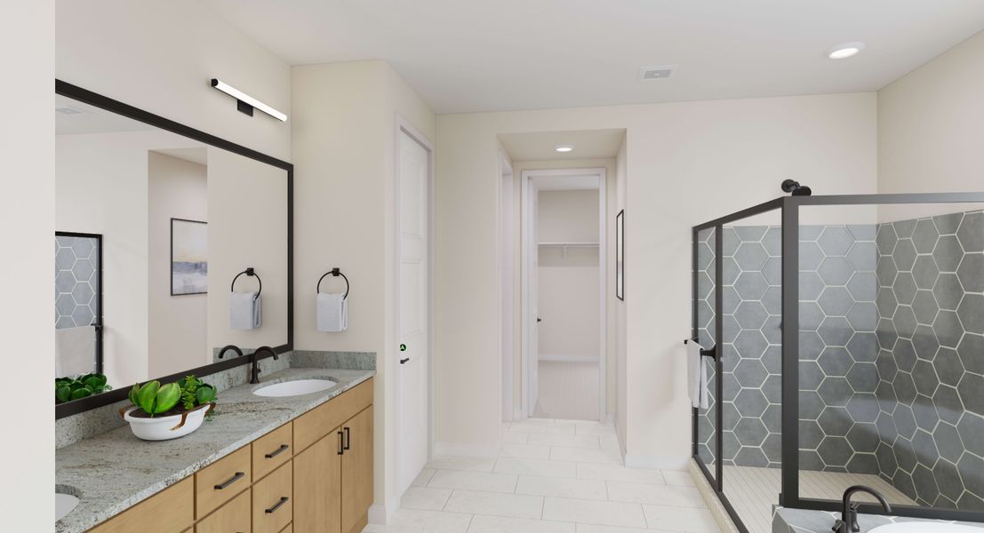 Representative furnished interior of a home built from the Sabino Plan 4506 by Tri Pointe Homes in Waterston Central, Gilbert (Image 15). Representative furnished interior of a home built from the Sabino Plan 4506 by Tri Pointe Homes in Waterston Central, Gilbert (Image 15).