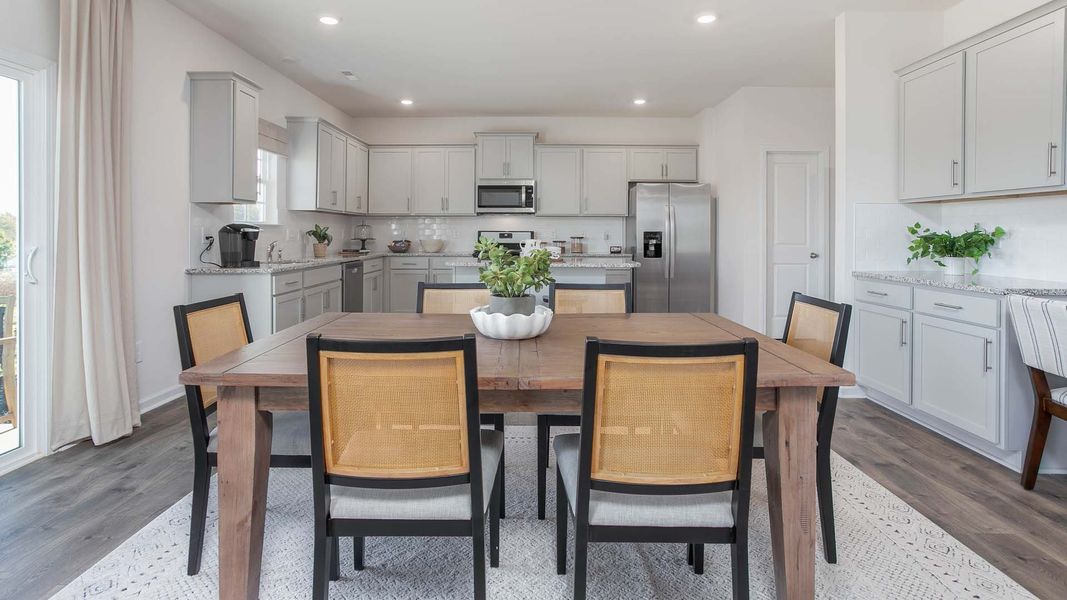 Representative furnished interior of a home built from the Columbia by D.R. Horton in The Estates at Edinborough, Gibsonville (Image 16).