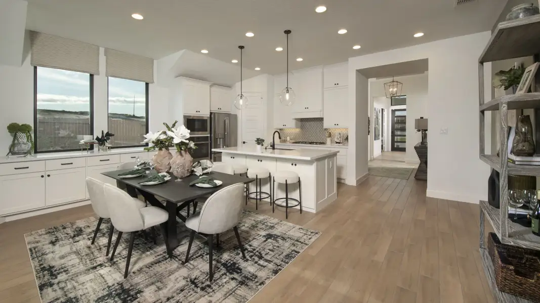 Furnished interior view inside a new home in Mayfair, New Braunfels (Image 15). Furnished interior view inside a new home in Mayfair, New Braunfels (Image 15).