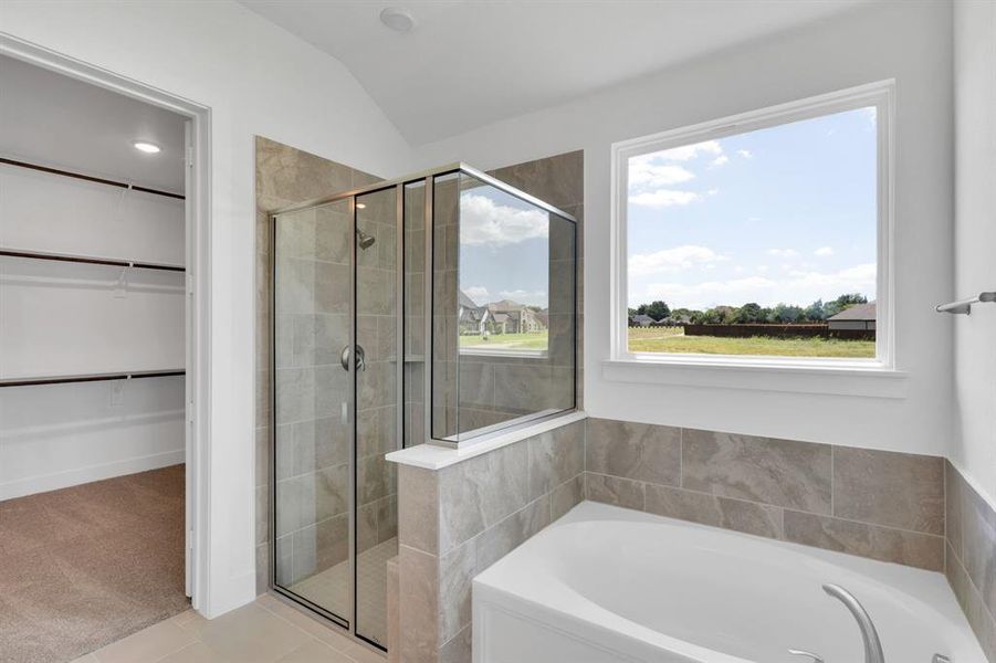 Furnished interior view inside a new home in Ten Mile Creek Estates, DeSoto (Image 7). Furnished interior view inside a new home in Ten Mile Creek Estates, DeSoto (Image 7).