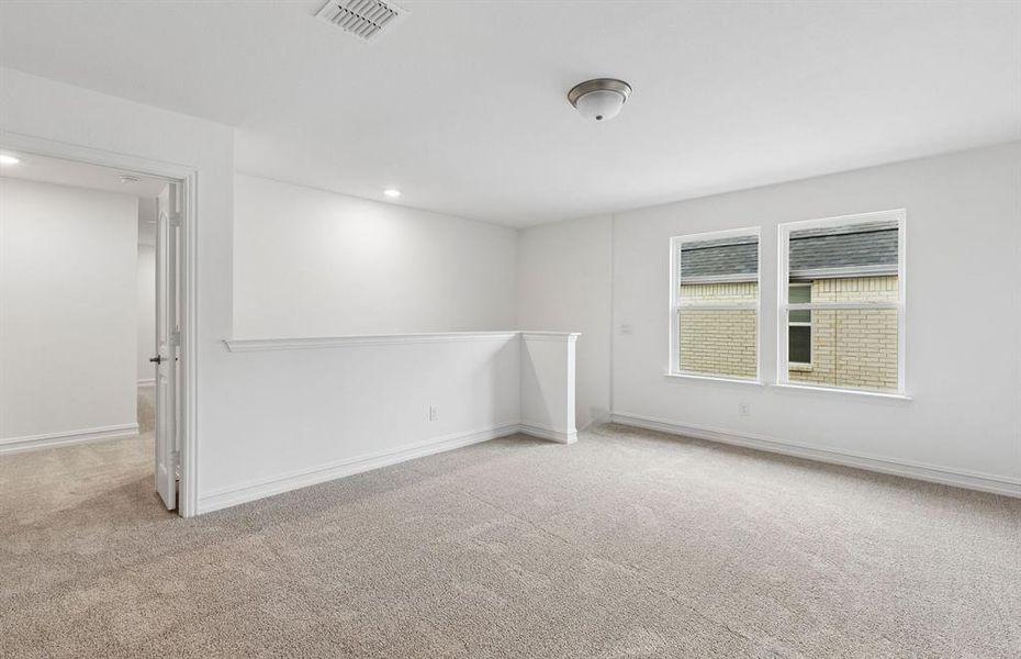 Spacious game room
