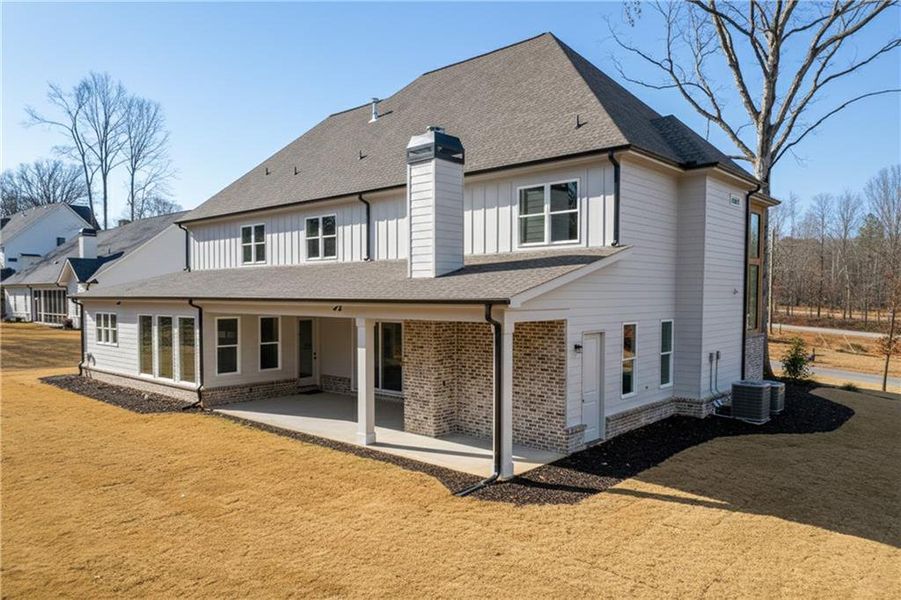 Exterior details and patio area of a home in , Pendergrass (Image 4).