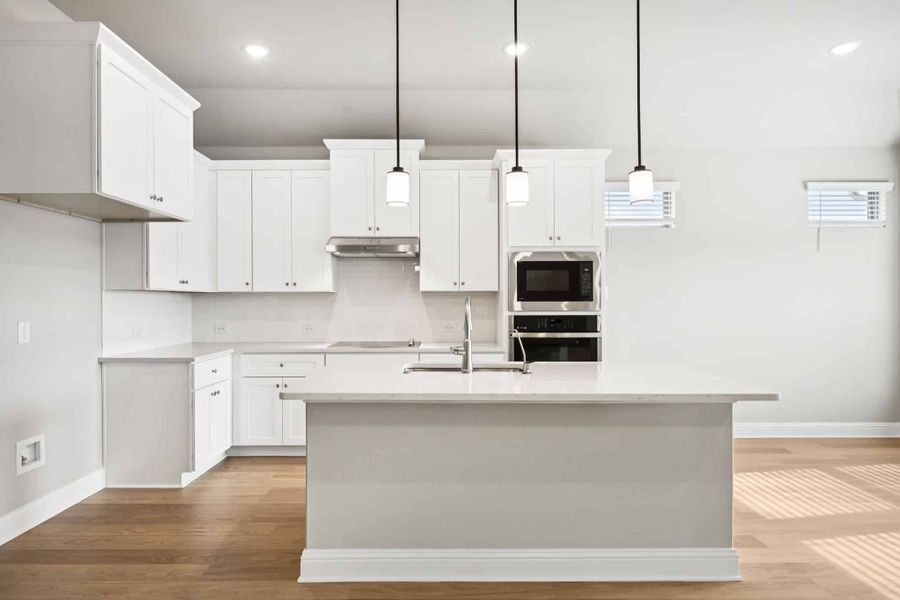 Furnished interior view inside a new home in Summer Crest, Fort Worth (Image 4).