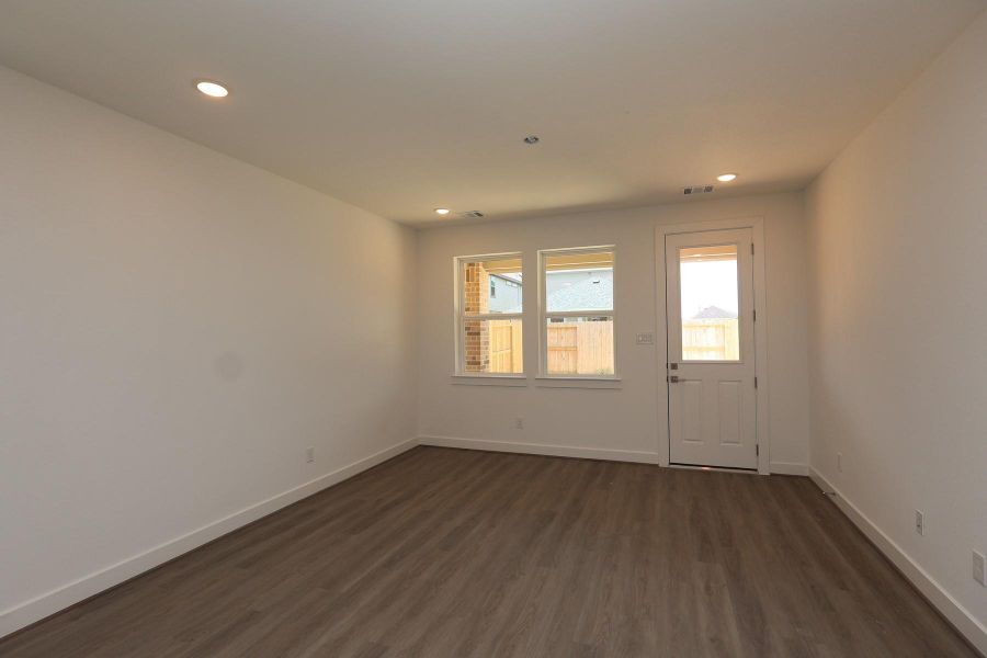 Great room - still under construction!
