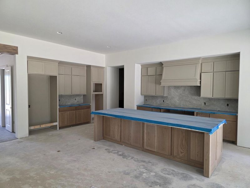 In-progress construction of a new home in Santana Ridge - Brock ISD, Weatherford, TX (Image 6).