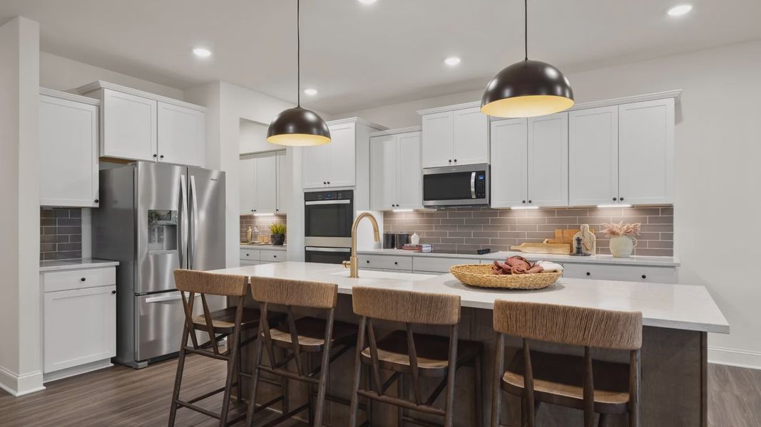 Furnished interior view inside a new home in Blake Pond, Lillington (Image 10).