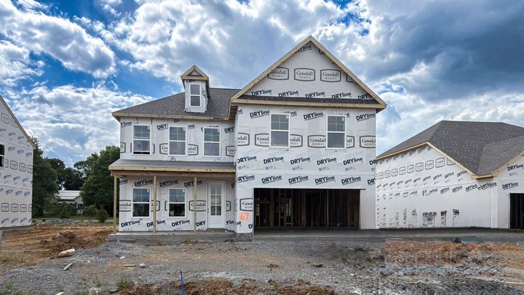 *Photo of actual home under construction May 2026