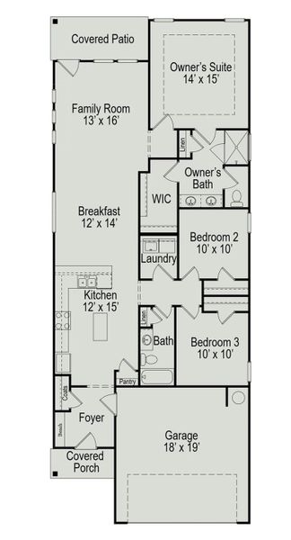 The Cardinal II- Floor Plan