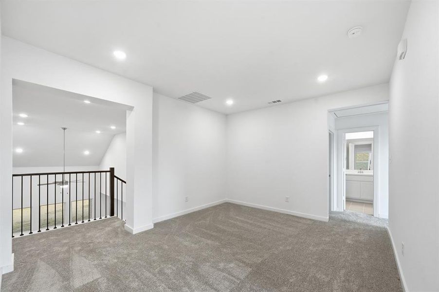 Spacious, unfurnished interior of a new home in Waterscape: 50ft. lots, Royse City (Image 20).