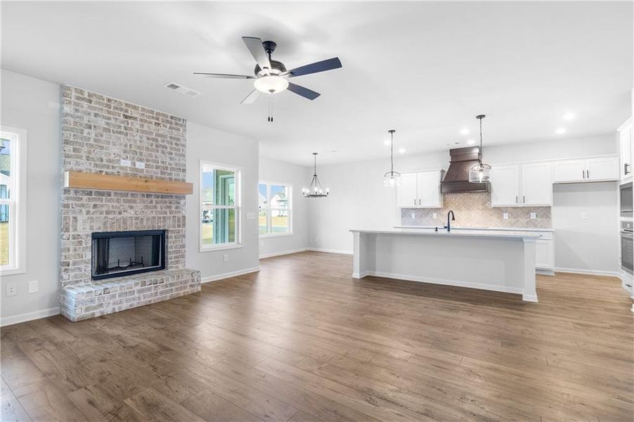 Spacious, unfurnished interior of a new home in Harmony Farms, Eatonton (Image 33).
