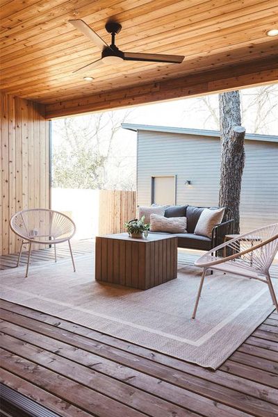 Exterior details and patio area of a home in , Dallas (Image 29). Exterior details and patio area of a home in , Dallas (Image 29).