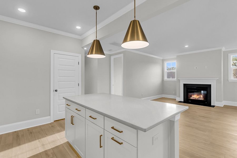 Furnished interior view inside a new home in Pineland Preserve, Summerville (Image 10).