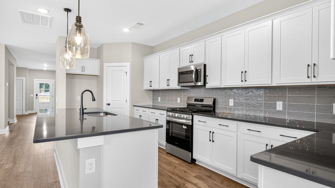 Furnished interior view inside a new home in McClure Farms, Columbia (Image 7). Furnished interior view inside a new home in McClure Farms, Columbia (Image 7).
