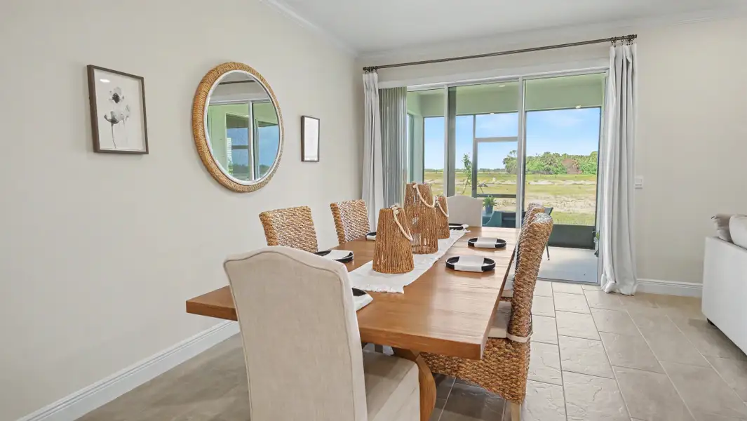 Representative furnished interior of a home built from the Drexel by Maronda Homes in Coastal Communities, Edgewater (Image 15).