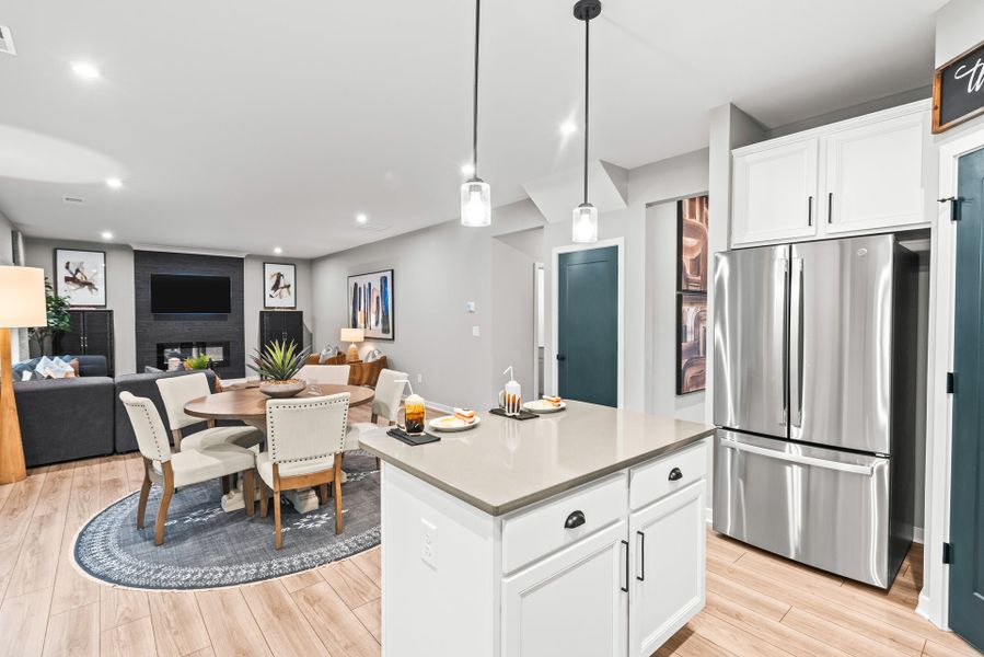 Furnished interior view inside a new home in Sage Woods, Dallas (Image 12).