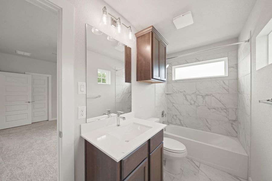 Furnished interior view inside a new home in Barton Creek Ranch, Conroe (Image 4). Furnished interior view inside a new home in Barton Creek Ranch, Conroe (Image 4).