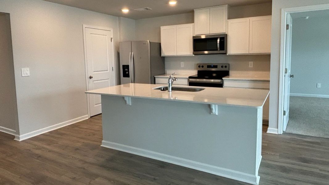 Furnished interior view inside a new home in Timberwalk, Cookeville (Image 12).