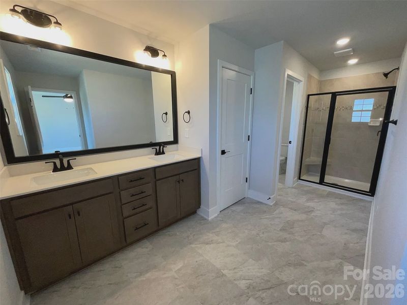 Furnished interior view inside a new home in Pine Trace, Gastonia (Image 9).