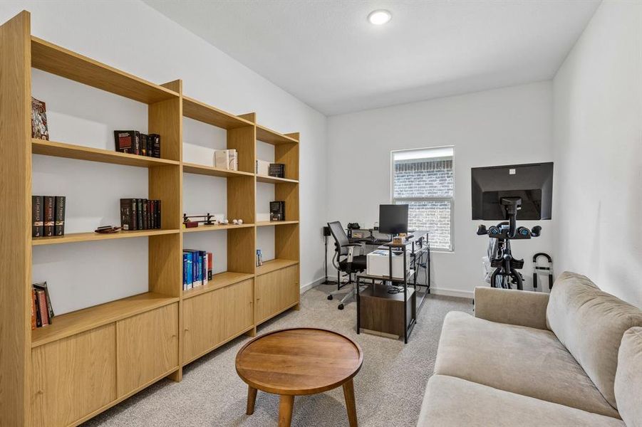 Furnished interior view inside a new home in , Dallas (Image 16).