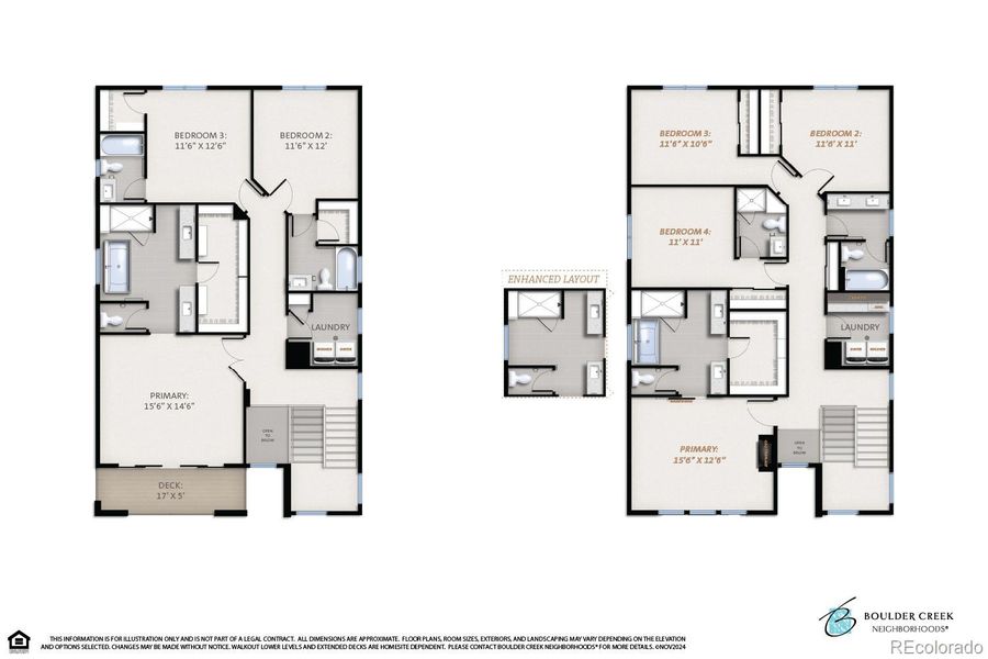 2D floor plan layout of this home in Baseline, Broomfield, CO (Image 7). 2D floor plan layout of this home in Baseline, Broomfield, CO (Image 7).
