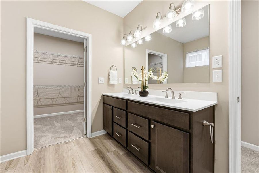 Furnished interior view inside a new home in Poplar Place, Dallas (Image 11).