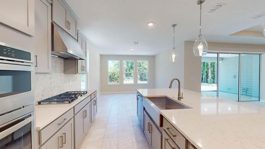 Furnished interior view inside a new home in Headwaters at Lofton Creek, Yulee (Image 5).