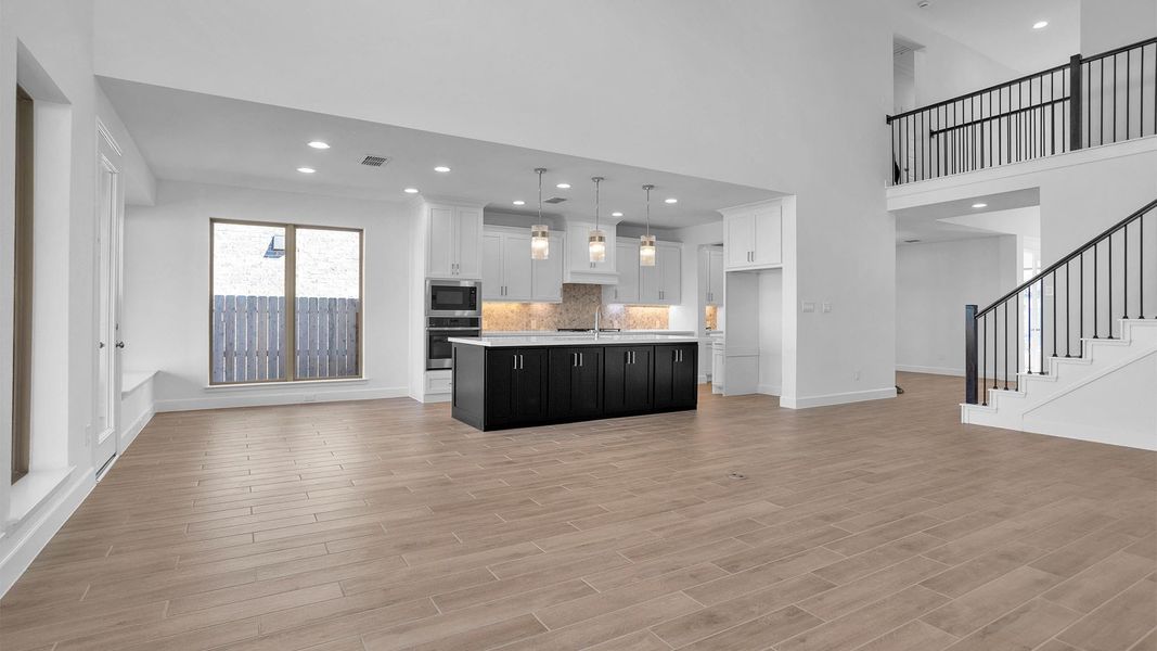 Furnished interior view inside a new home in Grange, Katy (Image 6).