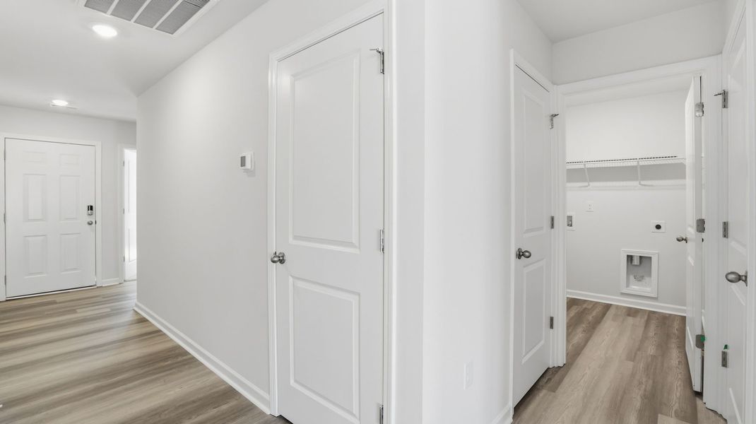 Spacious, unfurnished interior of a new home in Village Grove, Greenville (Image 13).