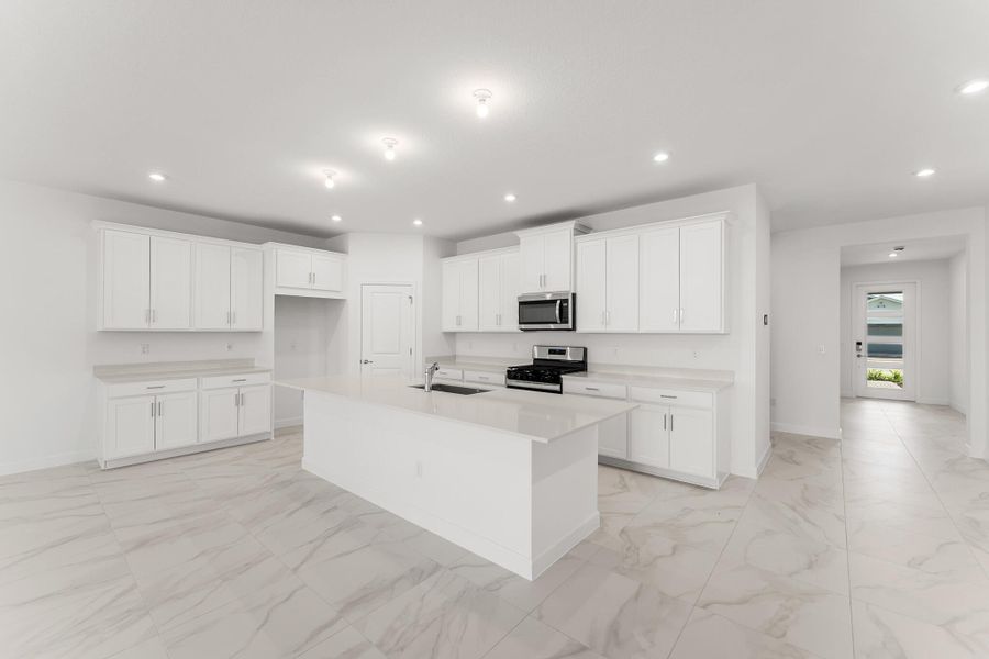 Furnished interior view inside a new home in Tradition - Cadence, Port St. Lucie (Image 5).