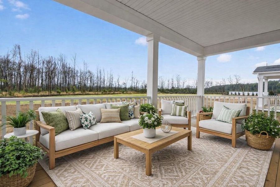 Exterior details and patio area of a home in , Summerville (Image 28). Exterior details and patio area of a home in , Summerville (Image 28).