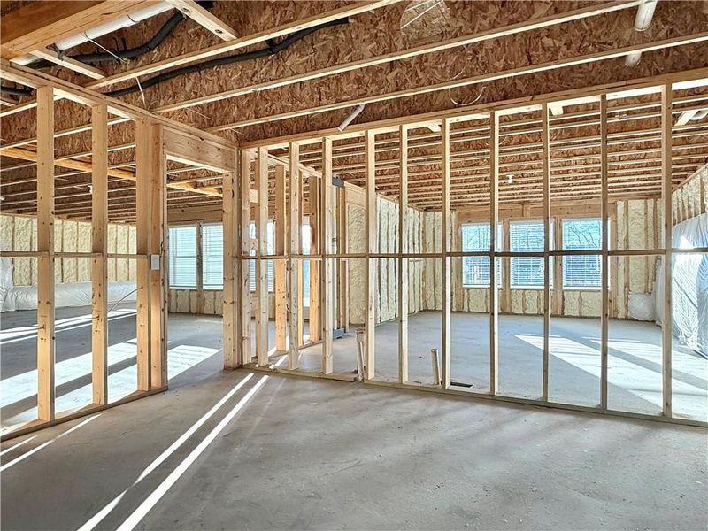 In-progress construction of a new home in , Braselton, GA (Image 40).