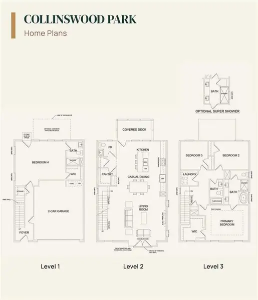 2D floor plan layout of this home in , Suwanee, GA (Image 3).
