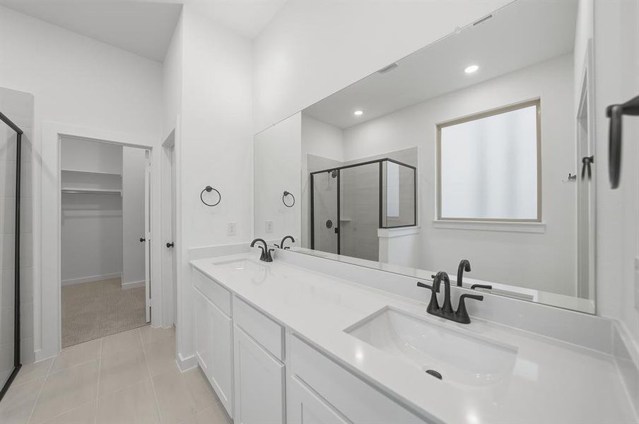 Furnished interior view inside a new home in Cottages of Celina, Celina (Image 6).